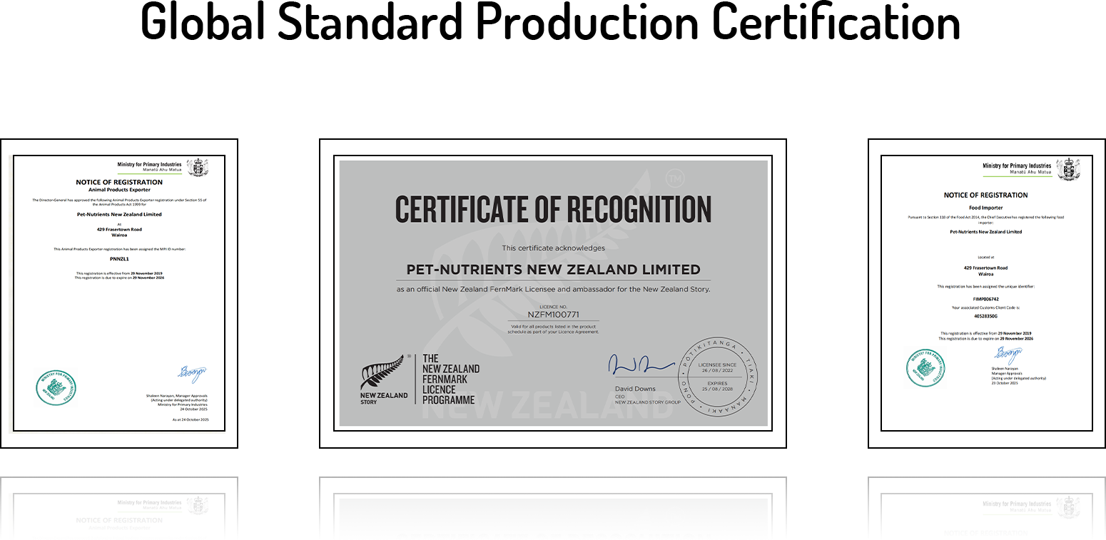 Global Standard Production Certification